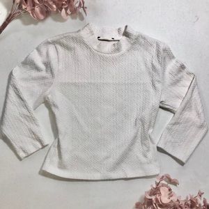 Long sleeve crop top